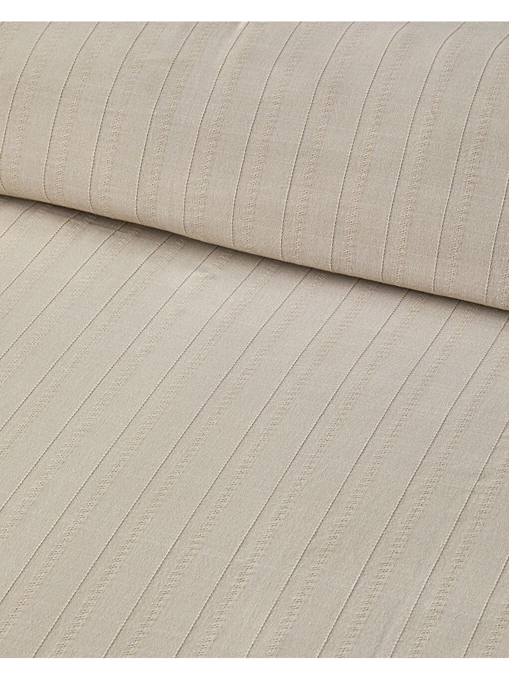 Diamond Çift Kişilik Nevresim Takımı Bej-2