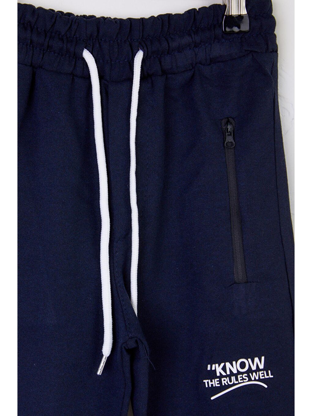 Kız Çocuk Lacivert Baskılı Kapri - 25437-1