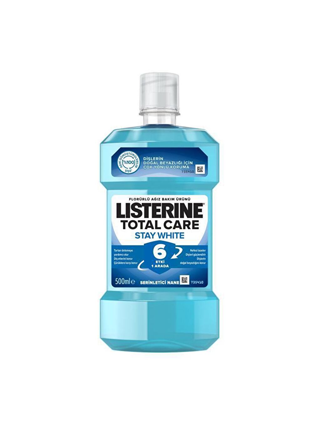 Listerine Renksiz Stay White Ağız Bakım Suyu 500 ml