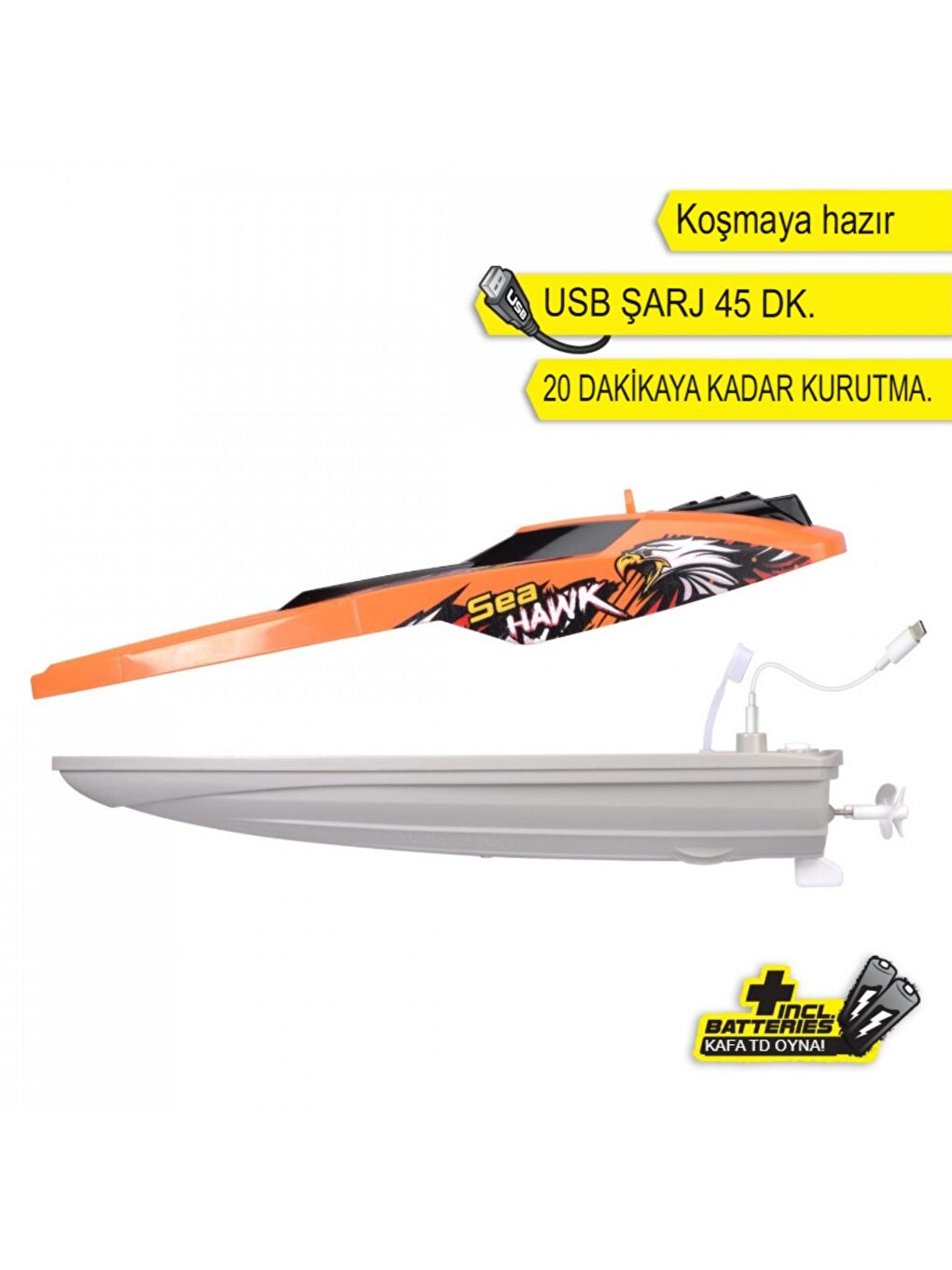 Uzaktan Kumandalı Sea Hawk Tekne-4