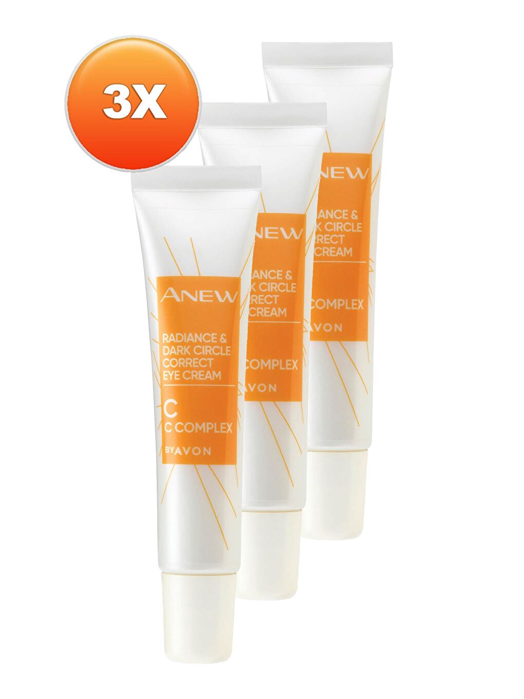 Anew Radiance Koyu Halkalar için Göz Kremi 15 Ml. Üçlü Set-1