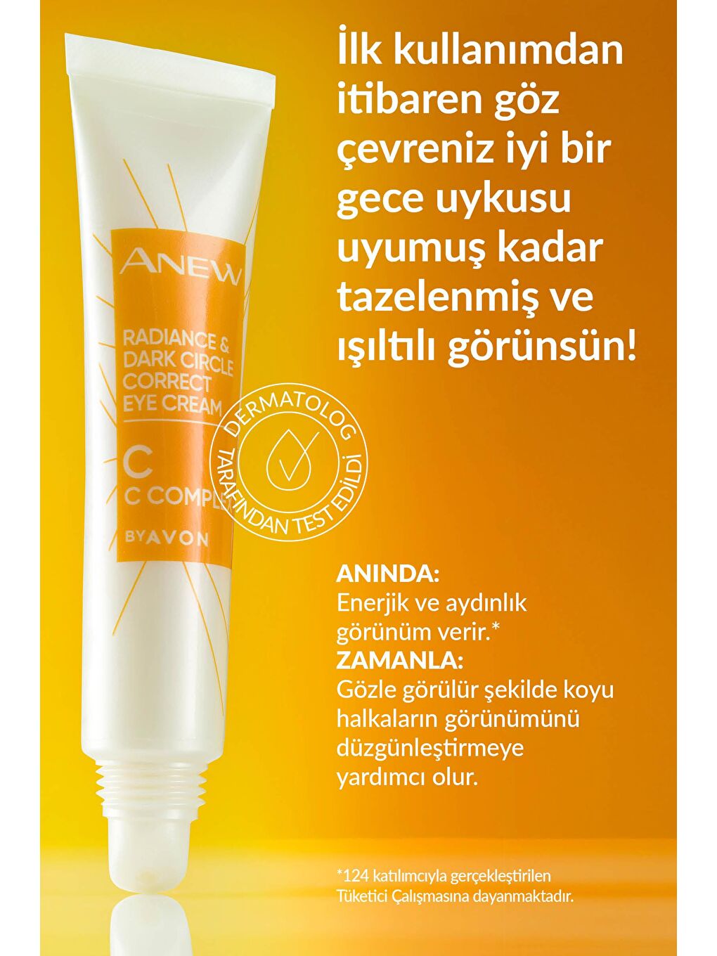 Anew Radiance Koyu Halkalar için Göz Kremi 15 Ml. Üçlü Set-3