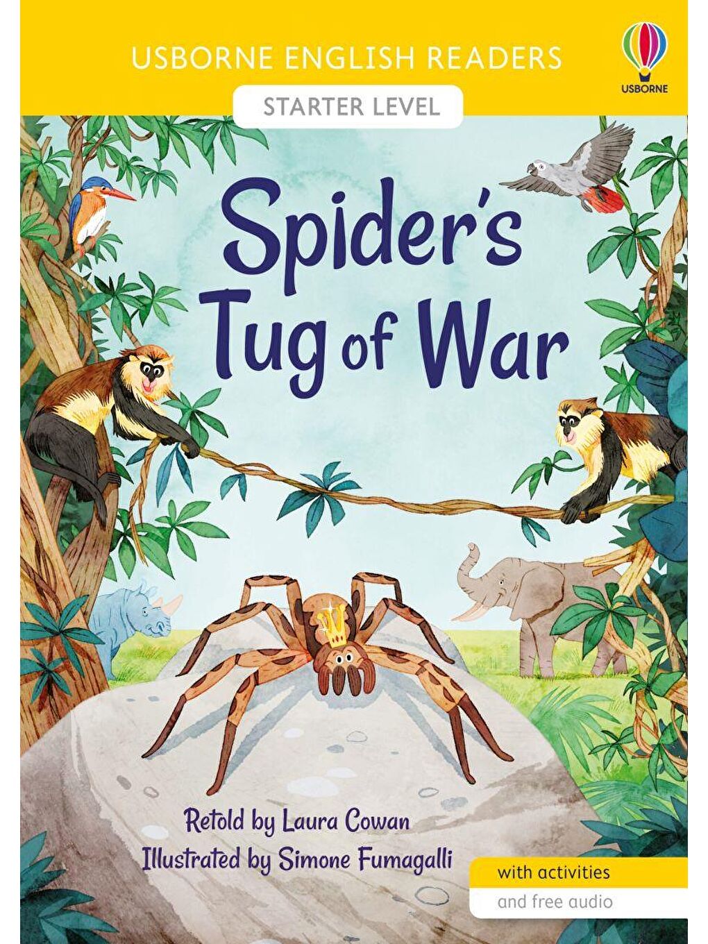 Usborne English Readers:Spider's Tug of War