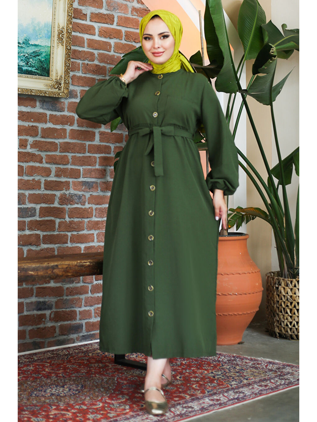 Elbise Haki - 27289-1