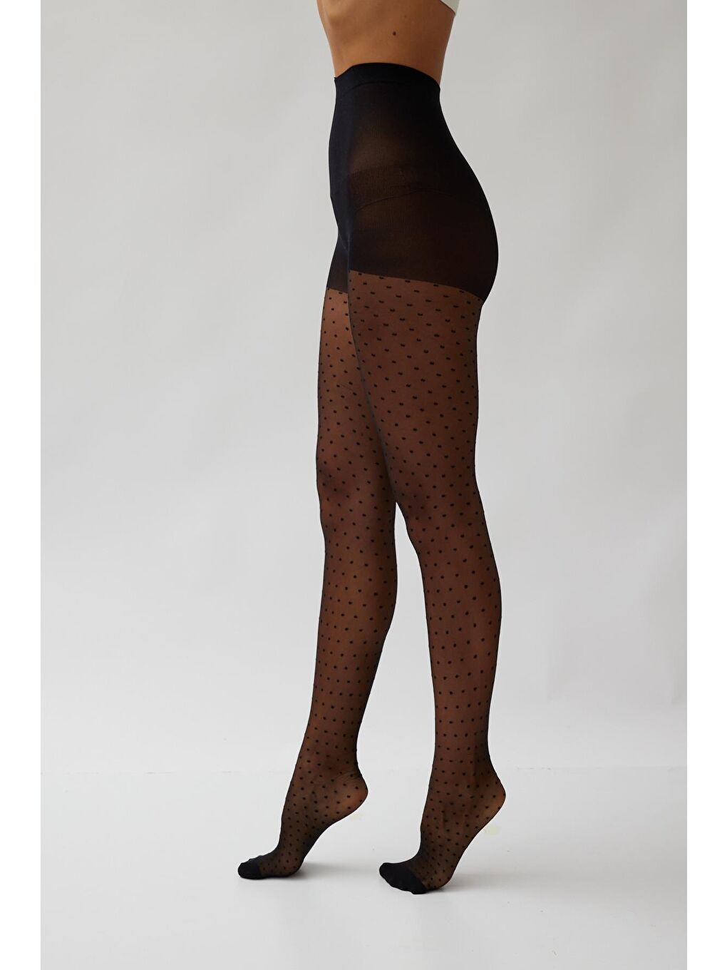 Siyah İnce Külotlu Çorap SİYAH