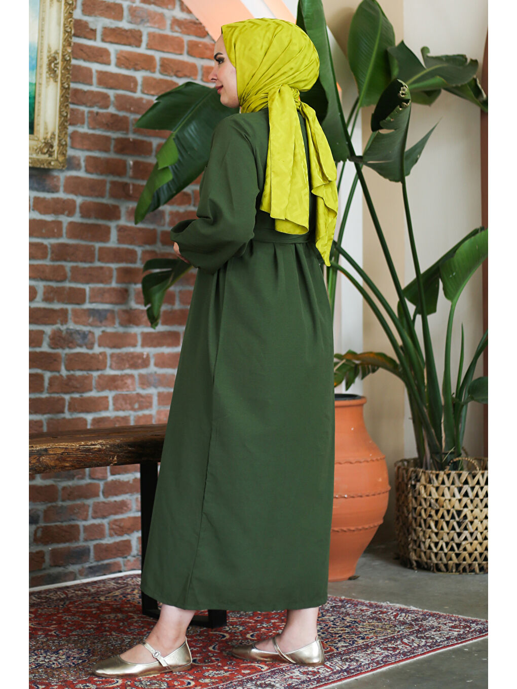 Elbise Haki - 27289-3