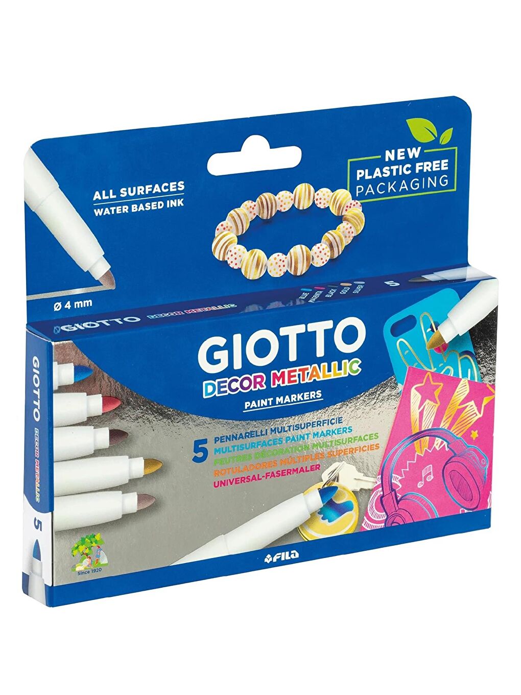 Decor Metal Paint Marker 5 Renk (452900)