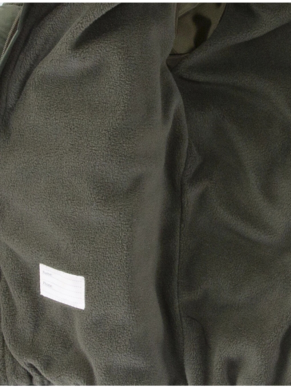 Haki Desenli Kapüşonlu Erkek Çocuk Mont 51328-3