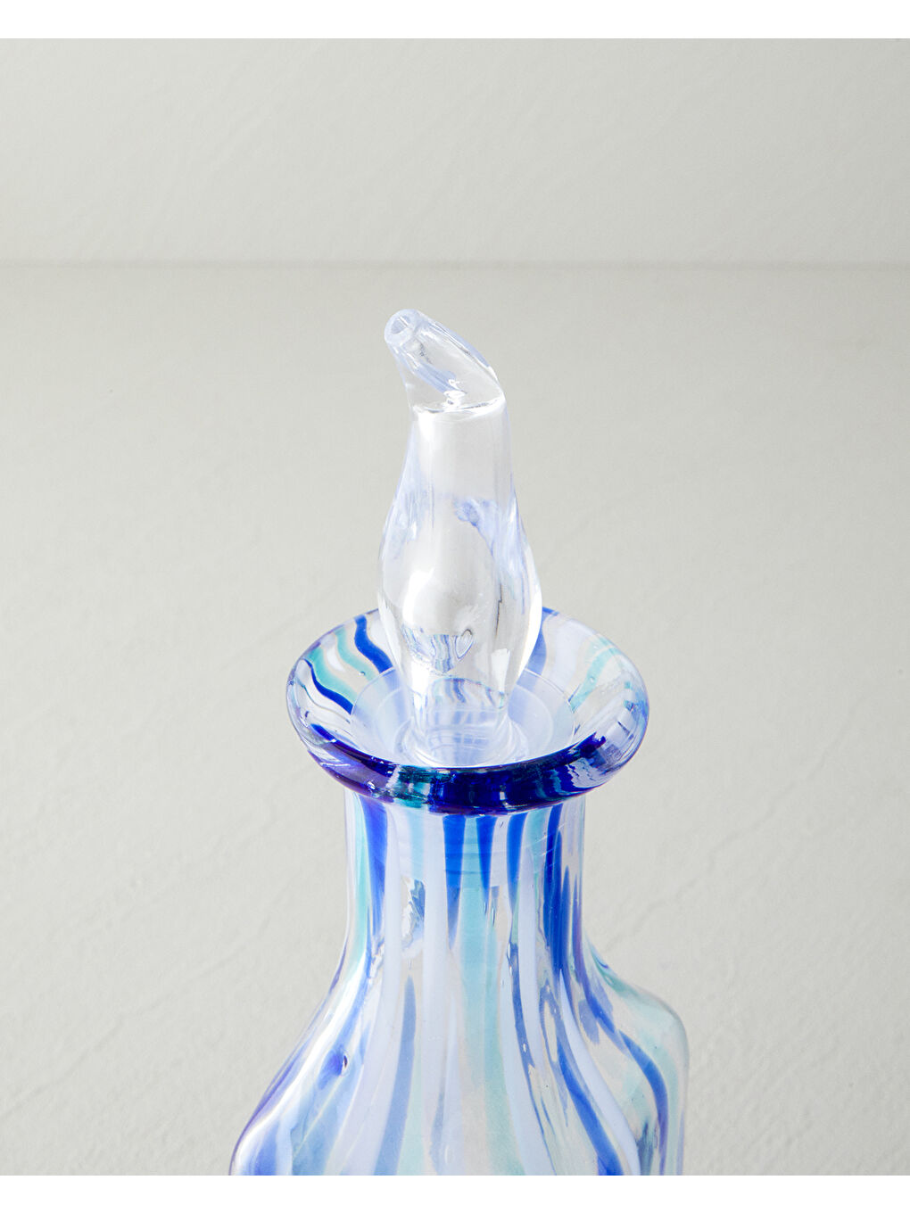 English Home Pattern Cam Yağdanlık 450 ml Mavi - 2