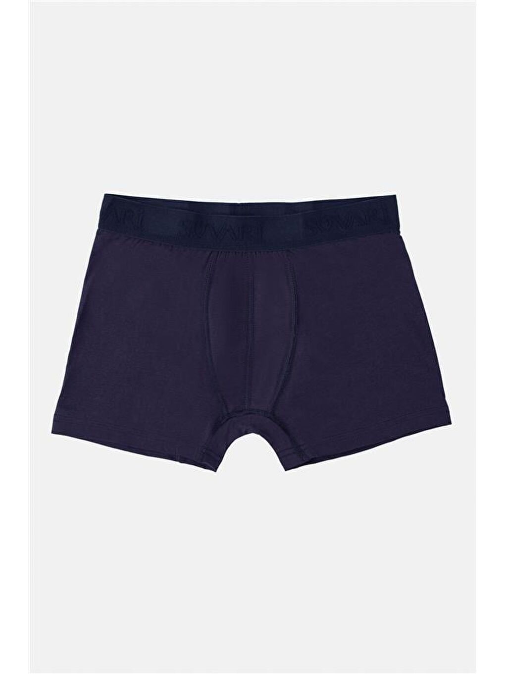 Lacivert Regular Düz Boxer