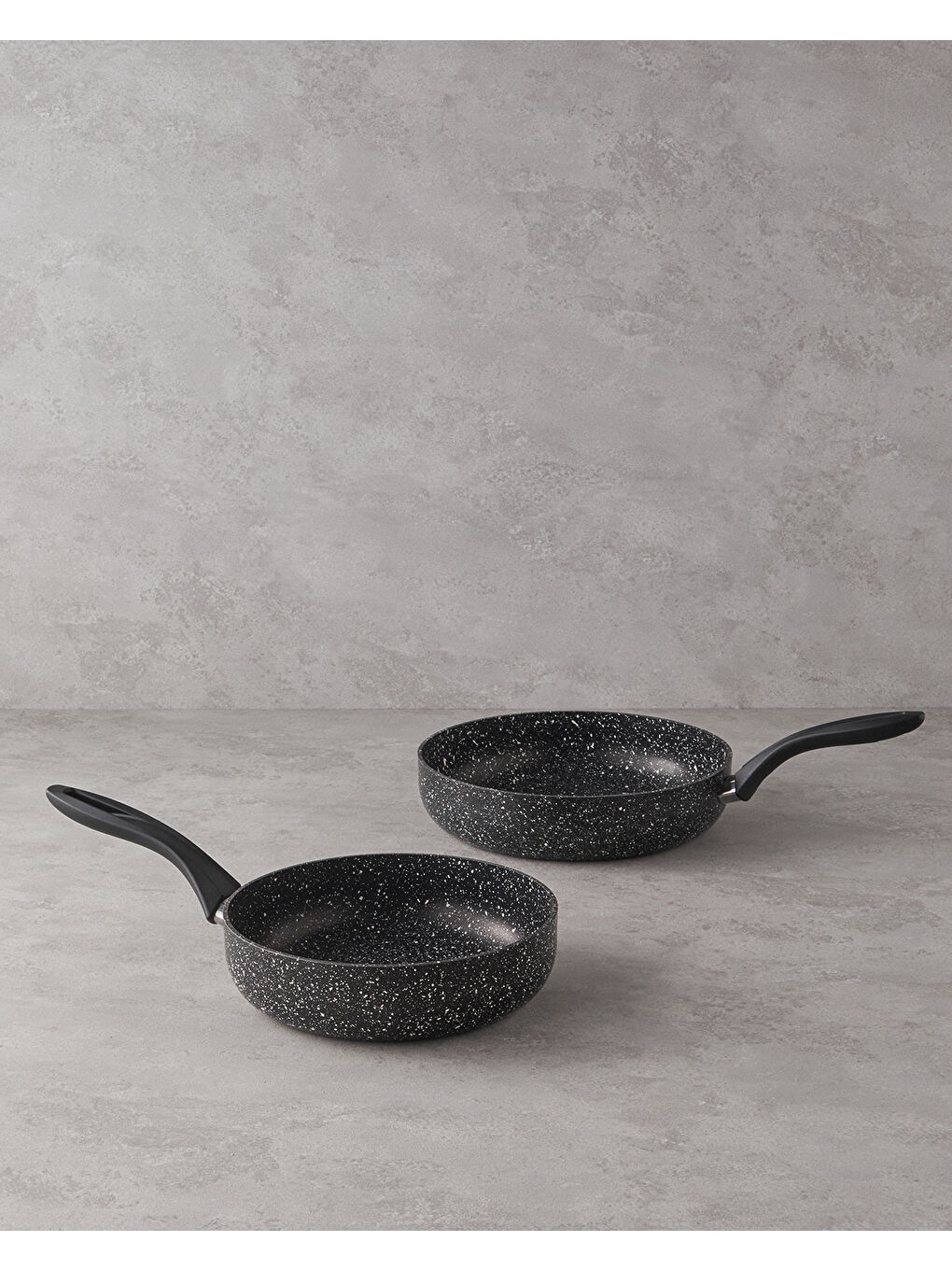 Granada Granit 2 Parça Tava Seti Siyah
