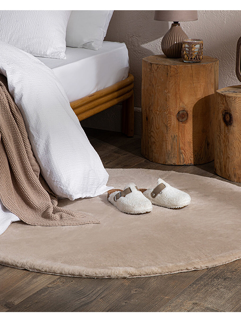 Soft Touch Rabbit Pelüş Post 1Bej