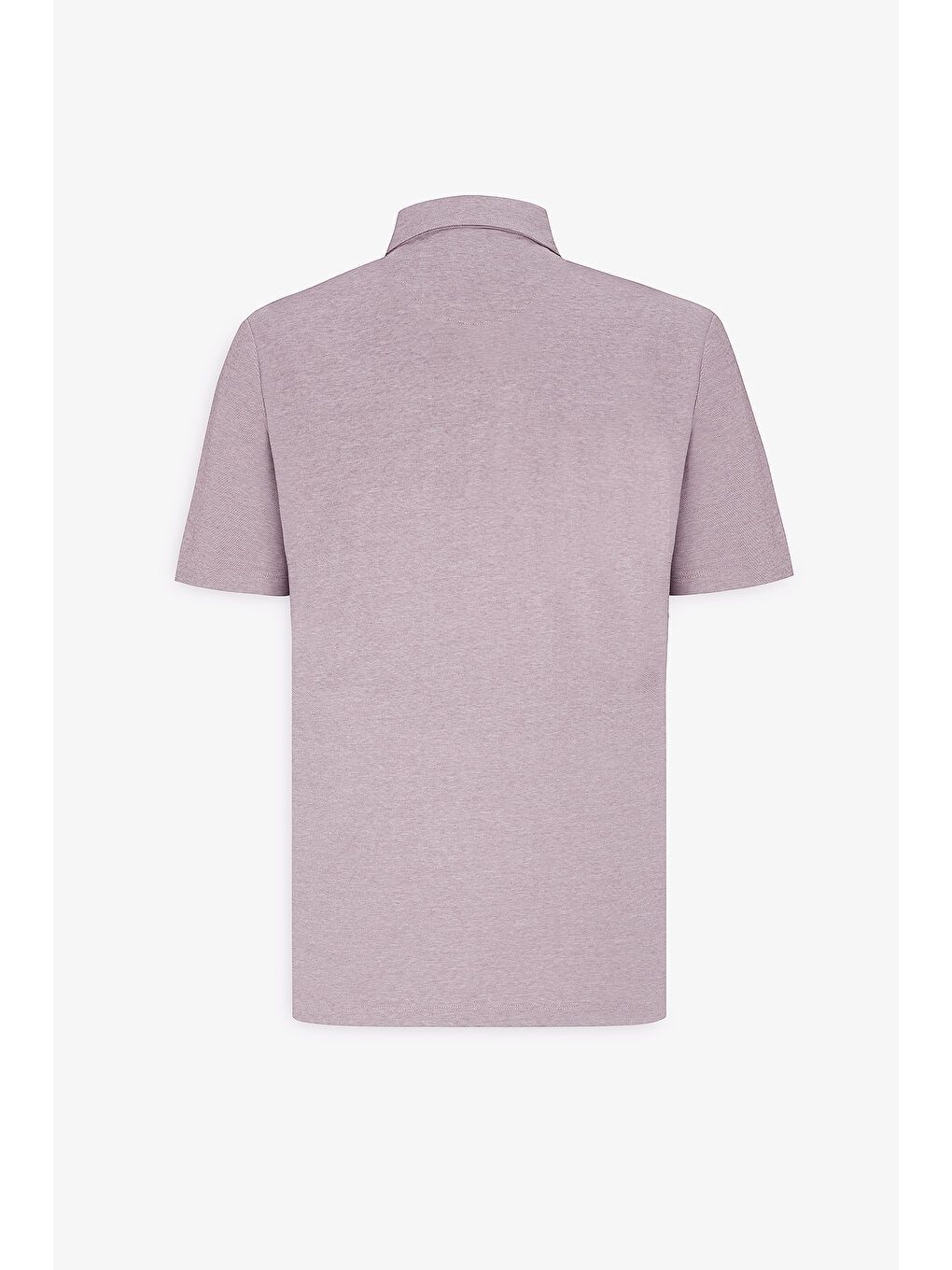 Erkek Bordo Comfort Fit Rahat Kesim Polo Yaka Pamuklu Kısa Kollu Tişört-1