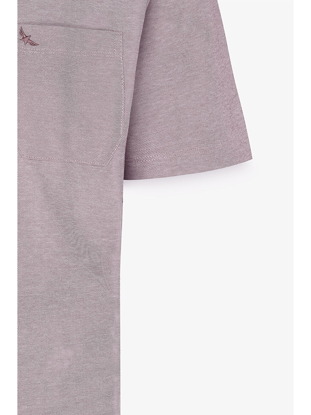 Erkek Bordo Comfort Fit Rahat Kesim Polo Yaka Pamuklu Kısa Kollu Tişört-9