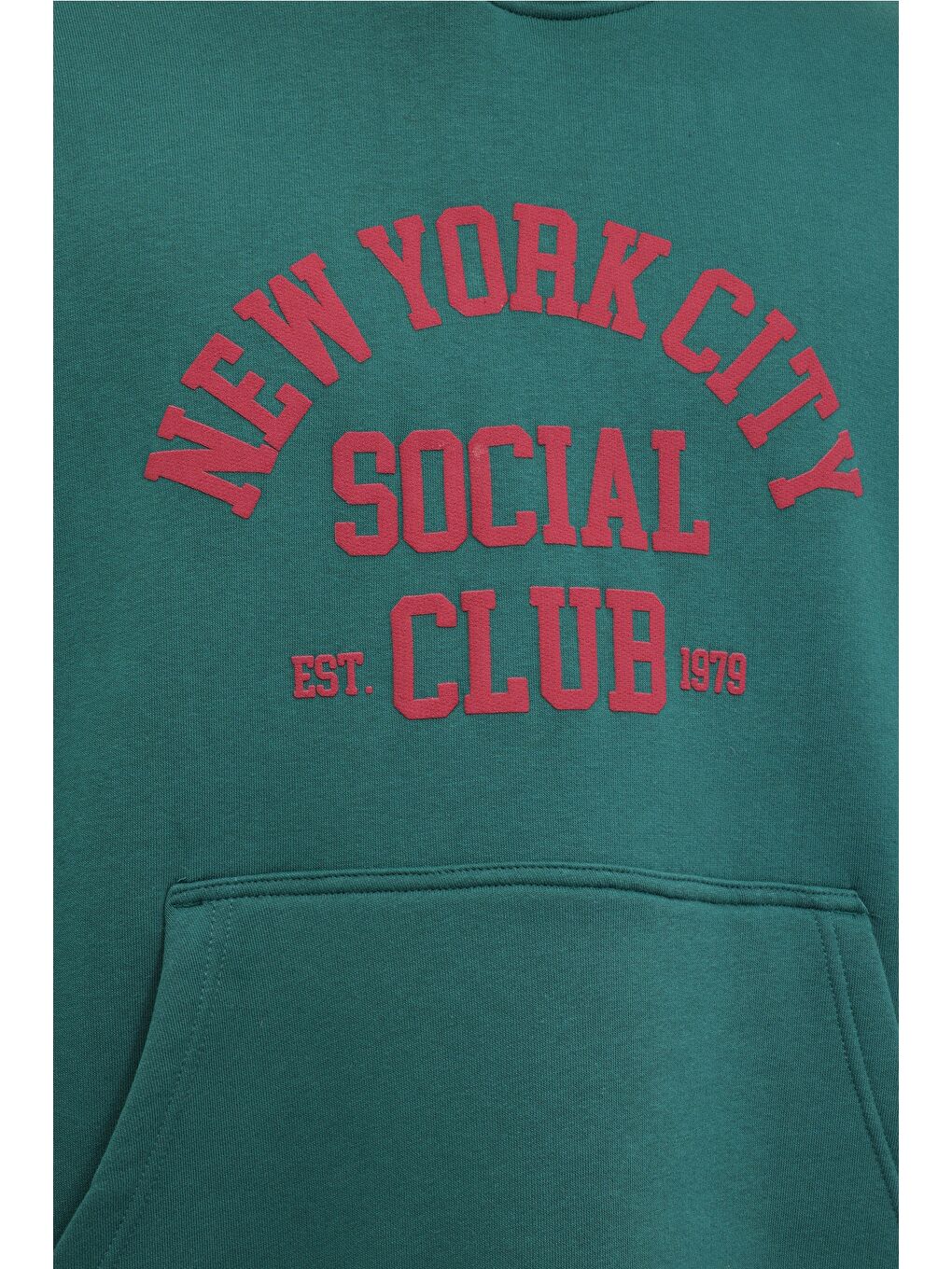ML MIKE 17CTY112 4PR Yeşil  Erkek Kapüşonlu Sweatshirt Hoodie-3