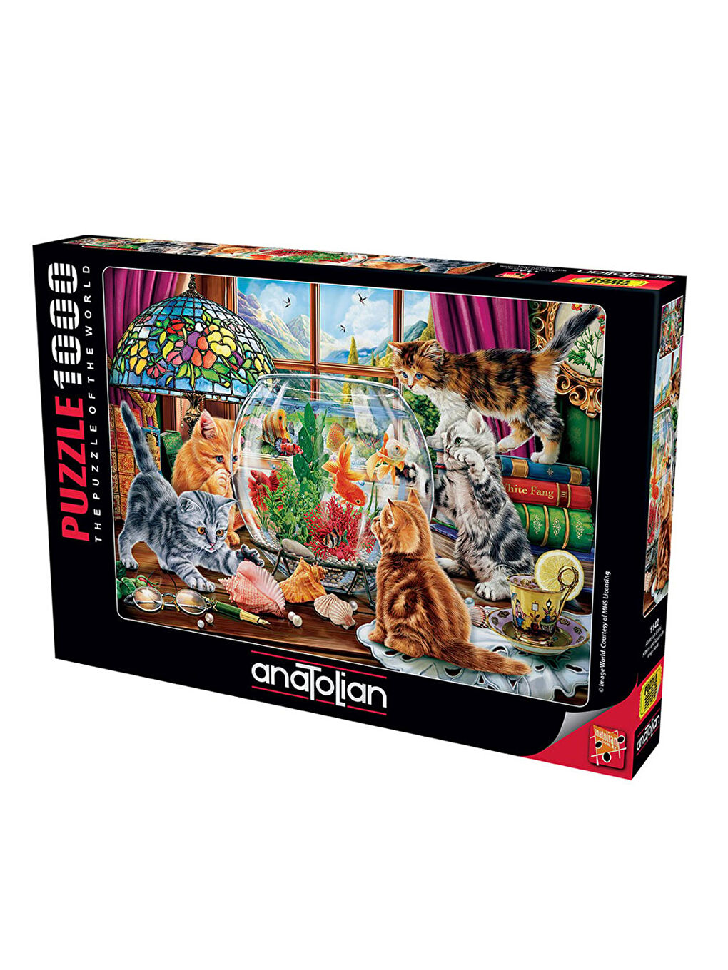 Anatolian Renksiz Puzzle 1000 Parça Akvaryum Etkisi 1142