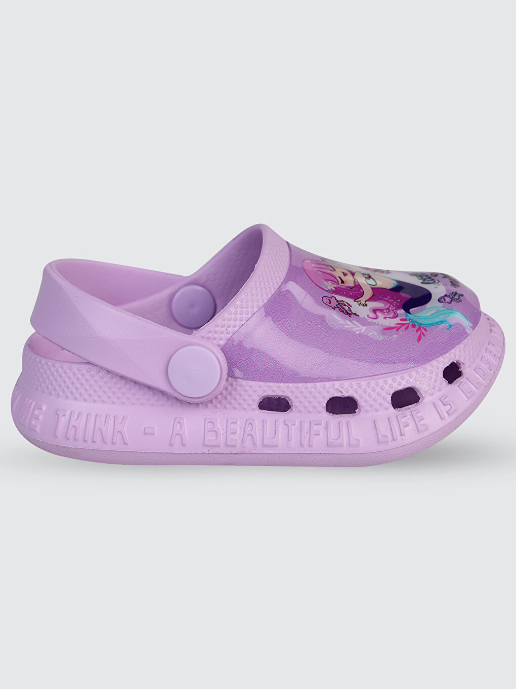 Girls Kız Çocuk Terlik 26-30 Numara Lila