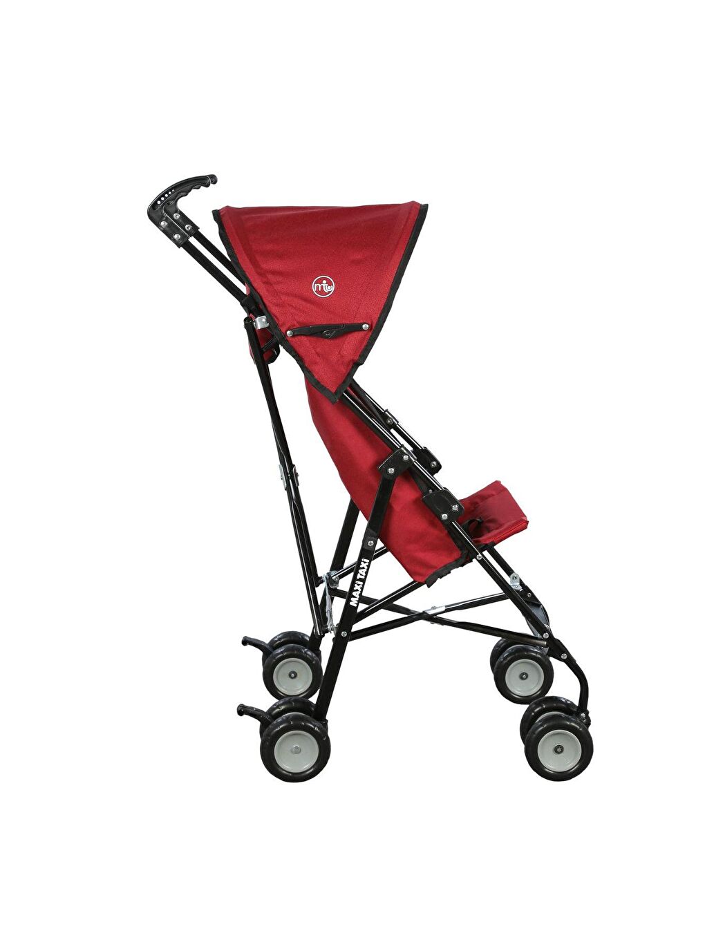 Maxi Taxi Bordo MT 0037 Lite Pratik Baston Bebek Arabası - Bordo - 1