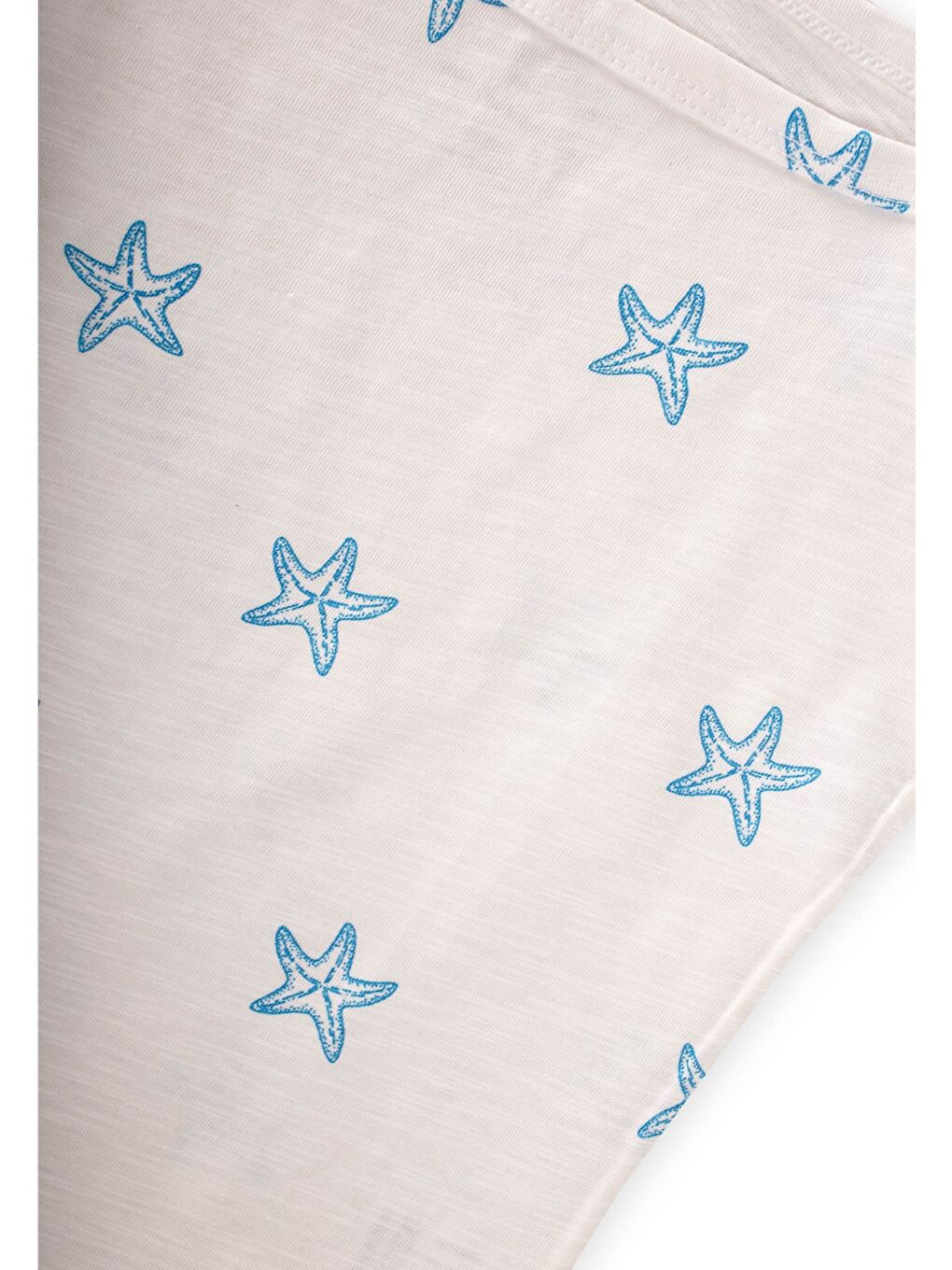 İp Askılı Kız Atlet Üçlü Deniz Yıldızı Mavi-2