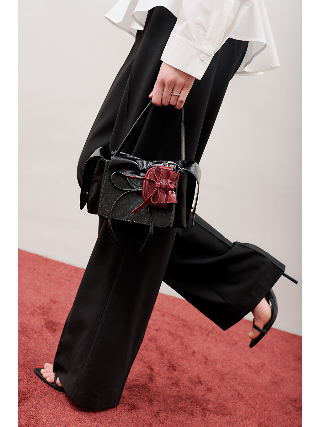 Lola Mini Cüzdan Bordo-2