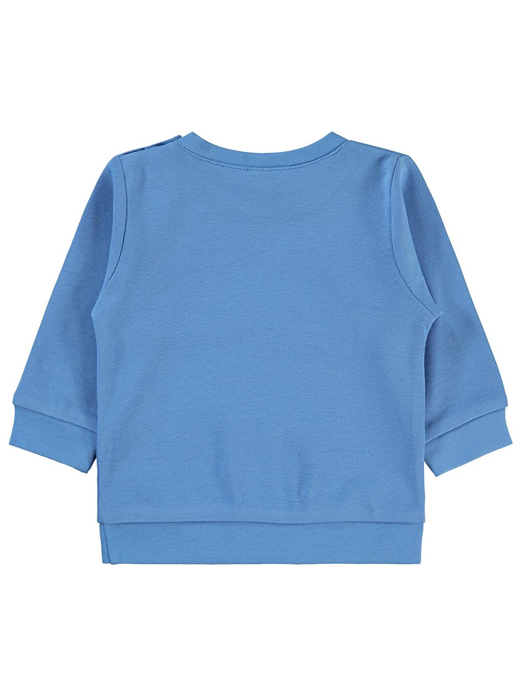 Baby Unisex Sweatshirt 6-18 Ay Koyu Mavi-1