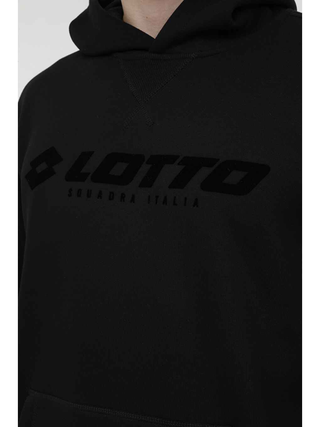 LOTTO Siyah M-BENITO HOODIE SWT 3PR Siyah Erkek Sweatshirt - 3