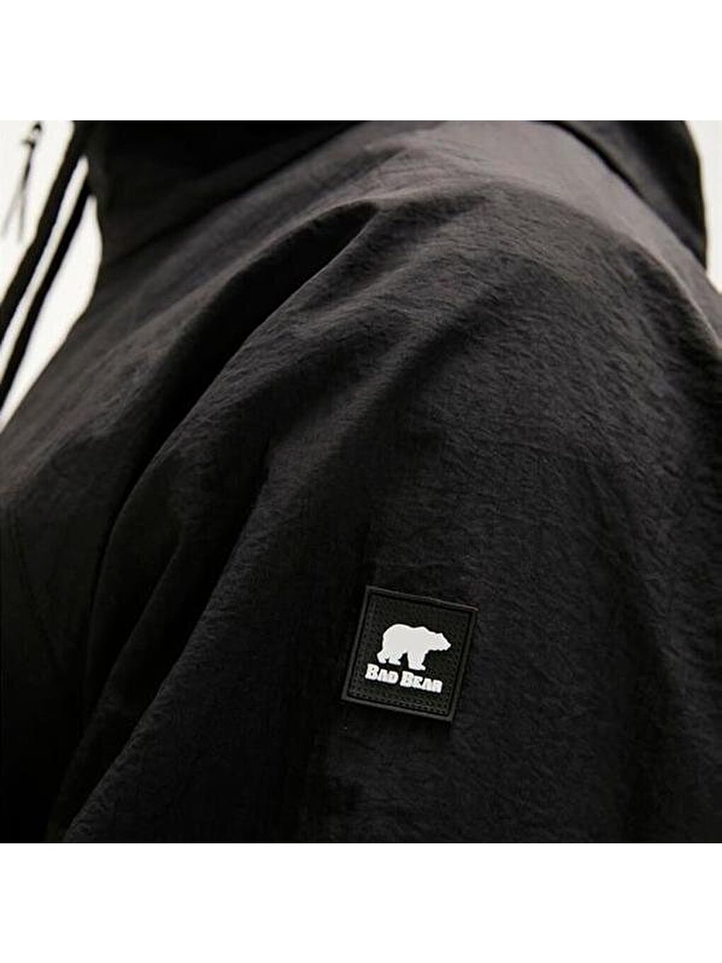 Linea Windbreaker Erkek Siyah Ceket-2