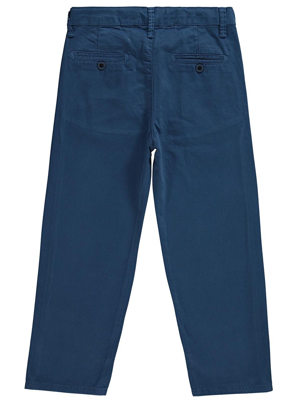 Boys Erkek Çocuk Keten Pantolon 6-9 Yaş İndigo-1