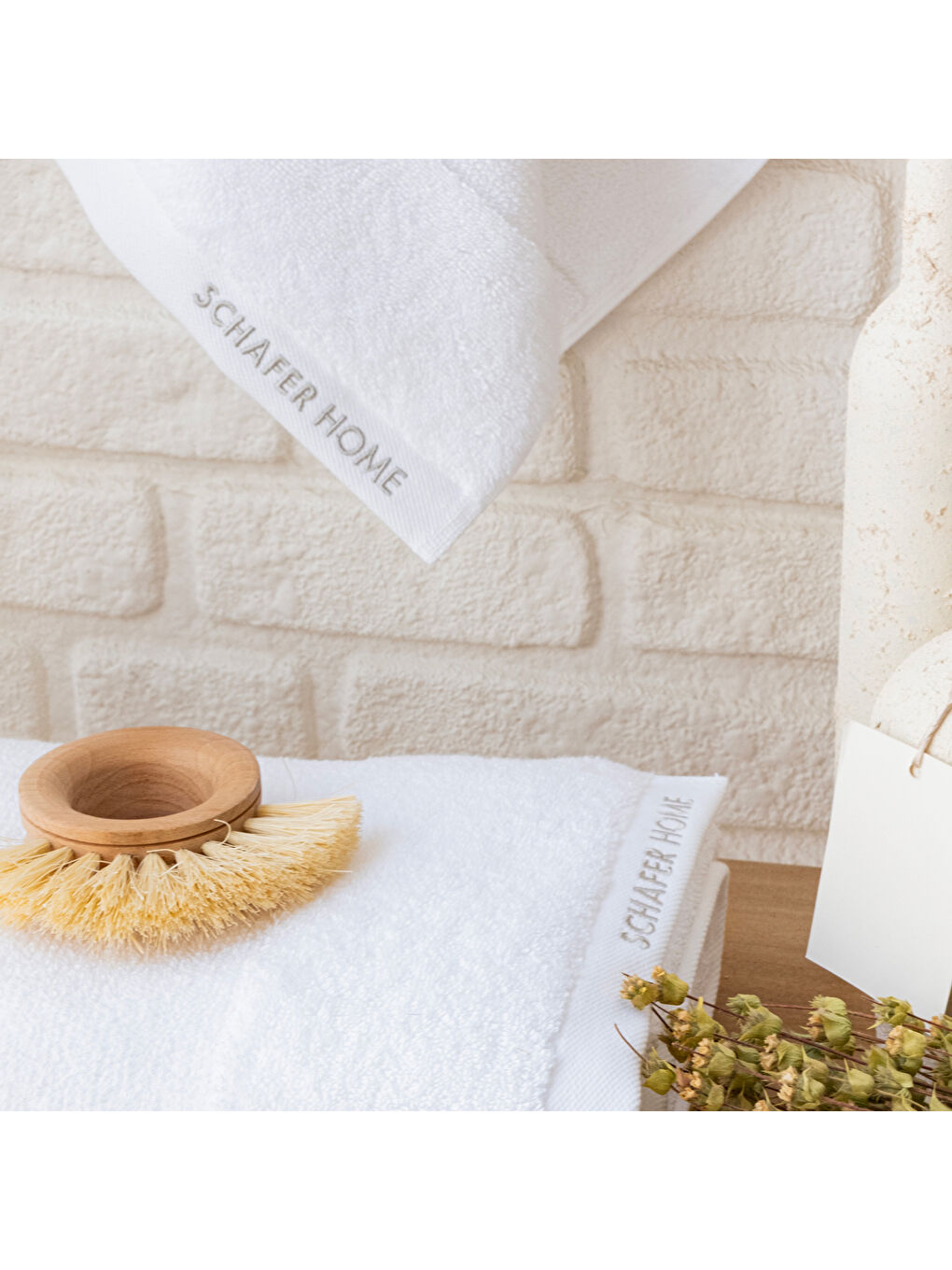 Home Soft Touch Havlu 70X140 Cm-Beyaz-5