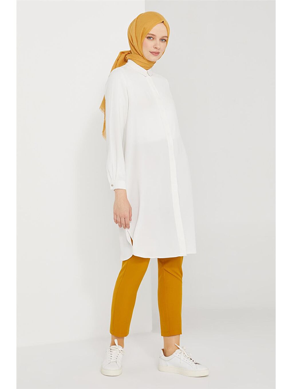 Sarı Pantolon 21K2029-1