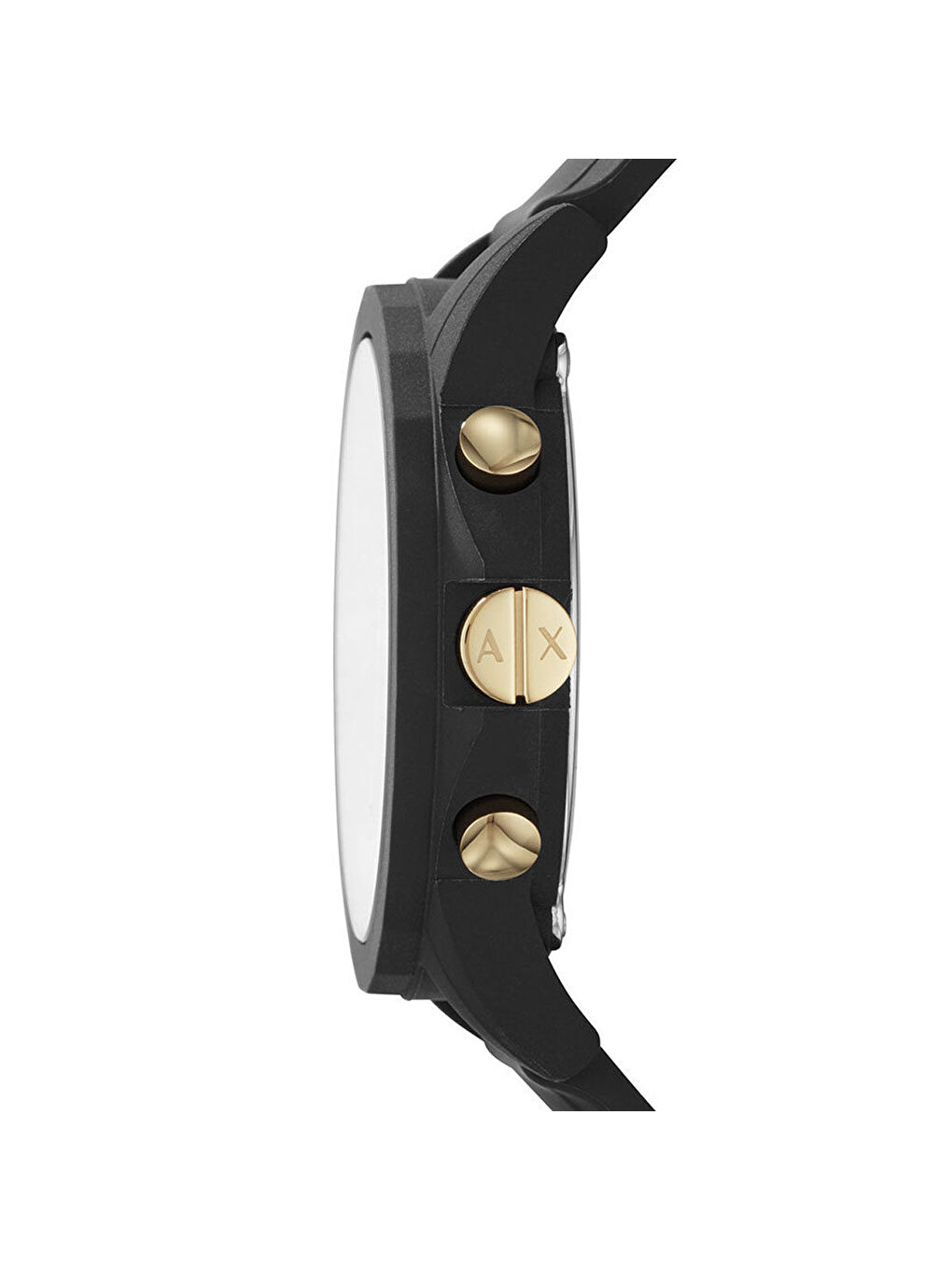 Siyah AX7105 Erkek Set Kol Saati ve Valiz Etiketi-1