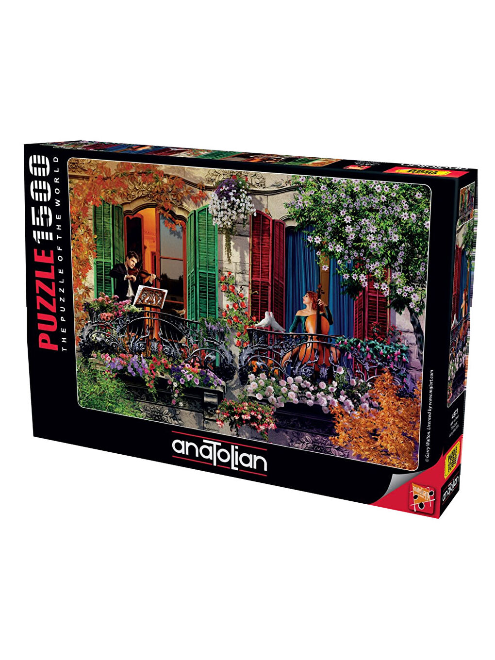 Anatolian Renksiz Puzzle 1500 Parça Aşk ve Düet 4573