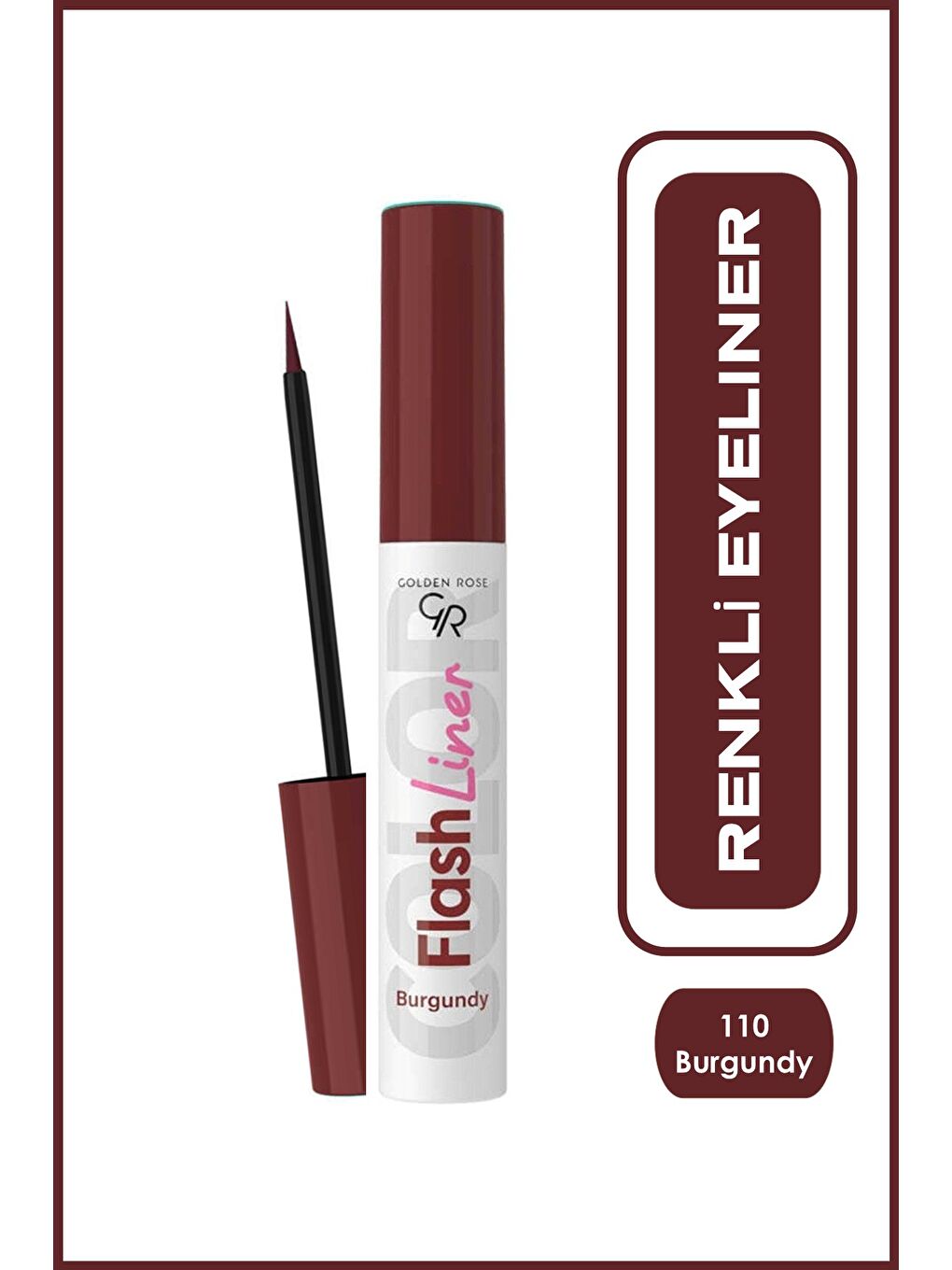 Flash Liner Colored Eyeliner - 110 Burgundy - Renkli Eyeliner