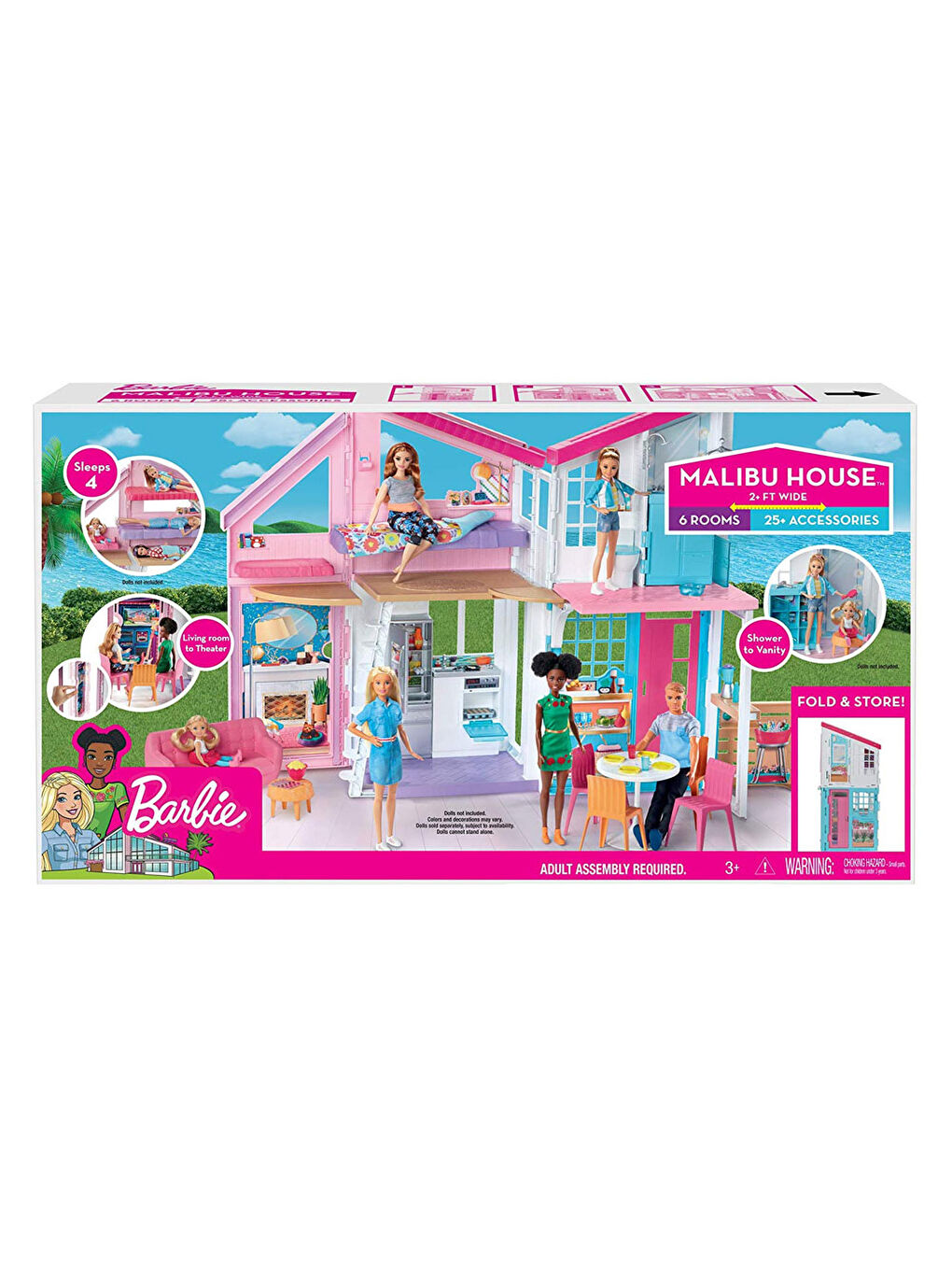 Barbienin Malibu Evi FXG57-4