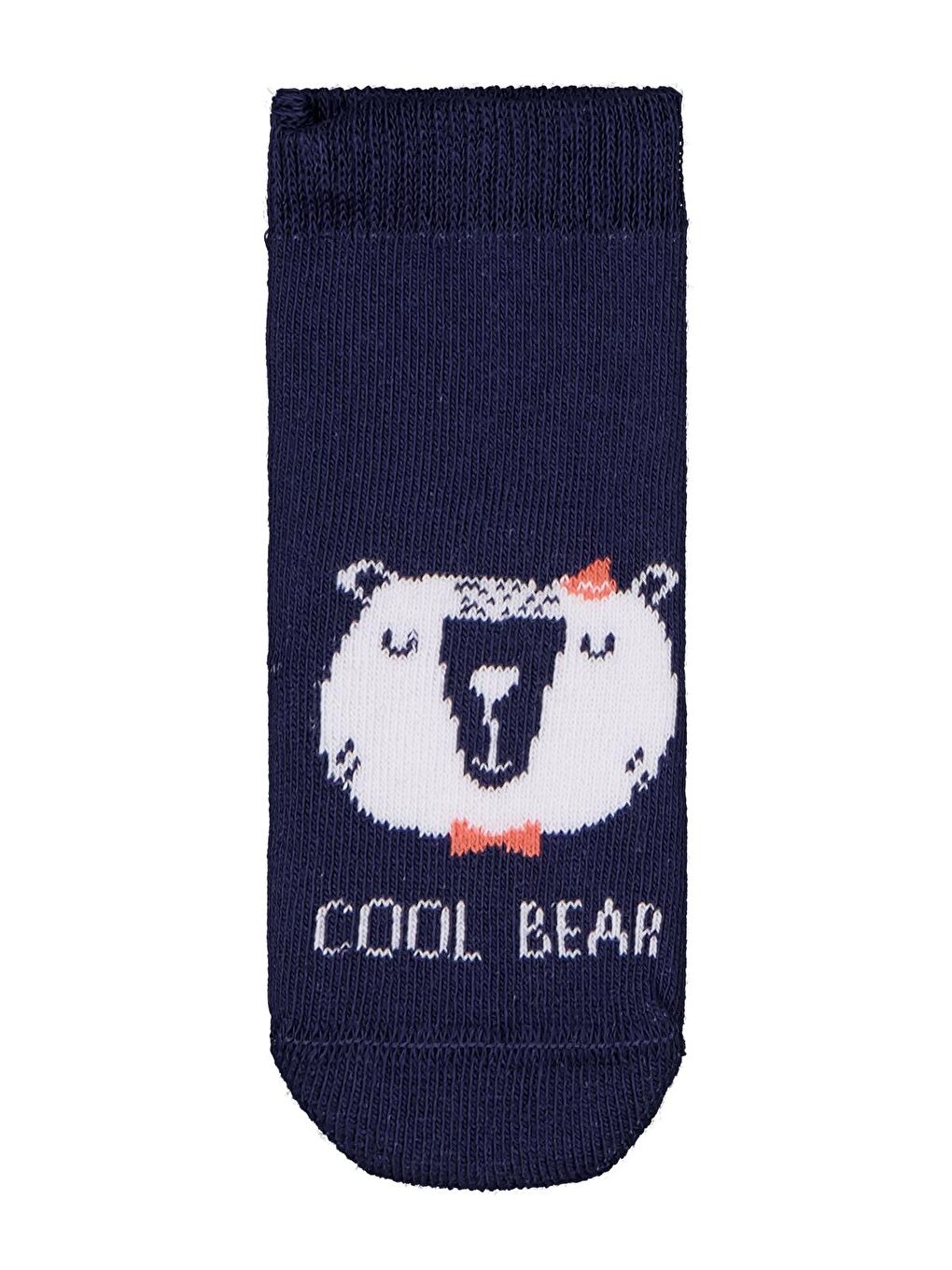 Beyaz Baby Animal Havlu 6- 3'lü Bebek Erk Çorap Set - Standart-3