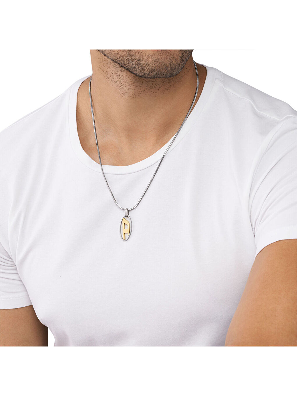 Karışık DJDX1421-931 Erkek Kolye-2