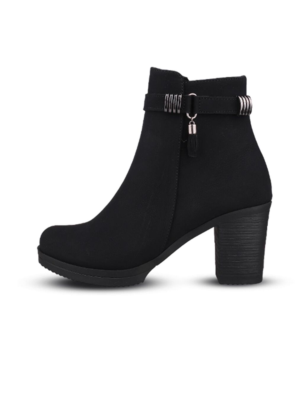 Kadın Günlük Bot - Siyah,-1