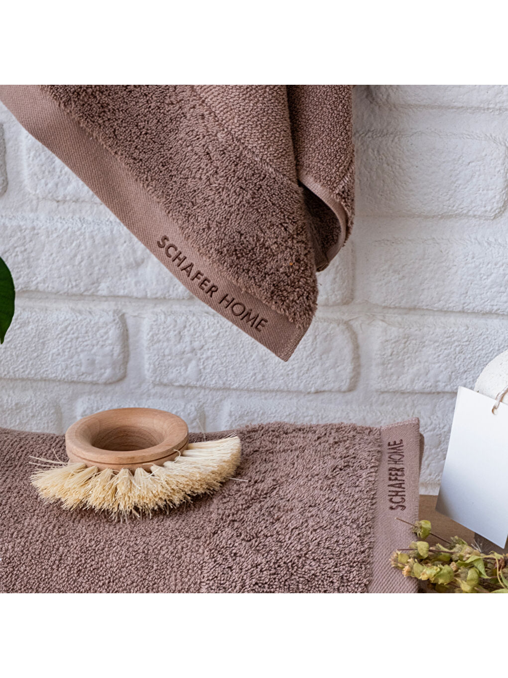 Home Soft Touch Havlu 70X140 Cm-Kahverengi-2