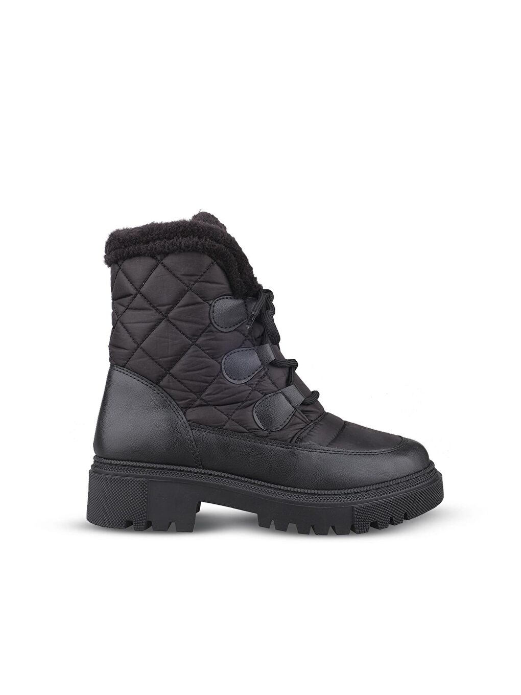 Kadın Günlük Bot - Siyah,