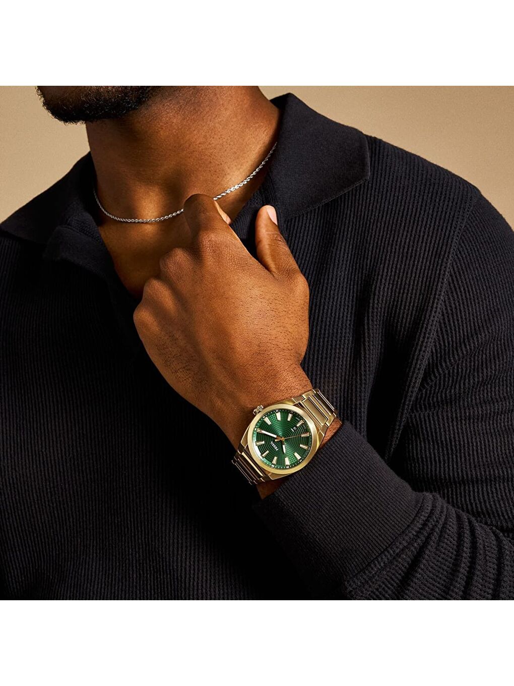 Sarı FFS6090 Erkek Kol Saati-3