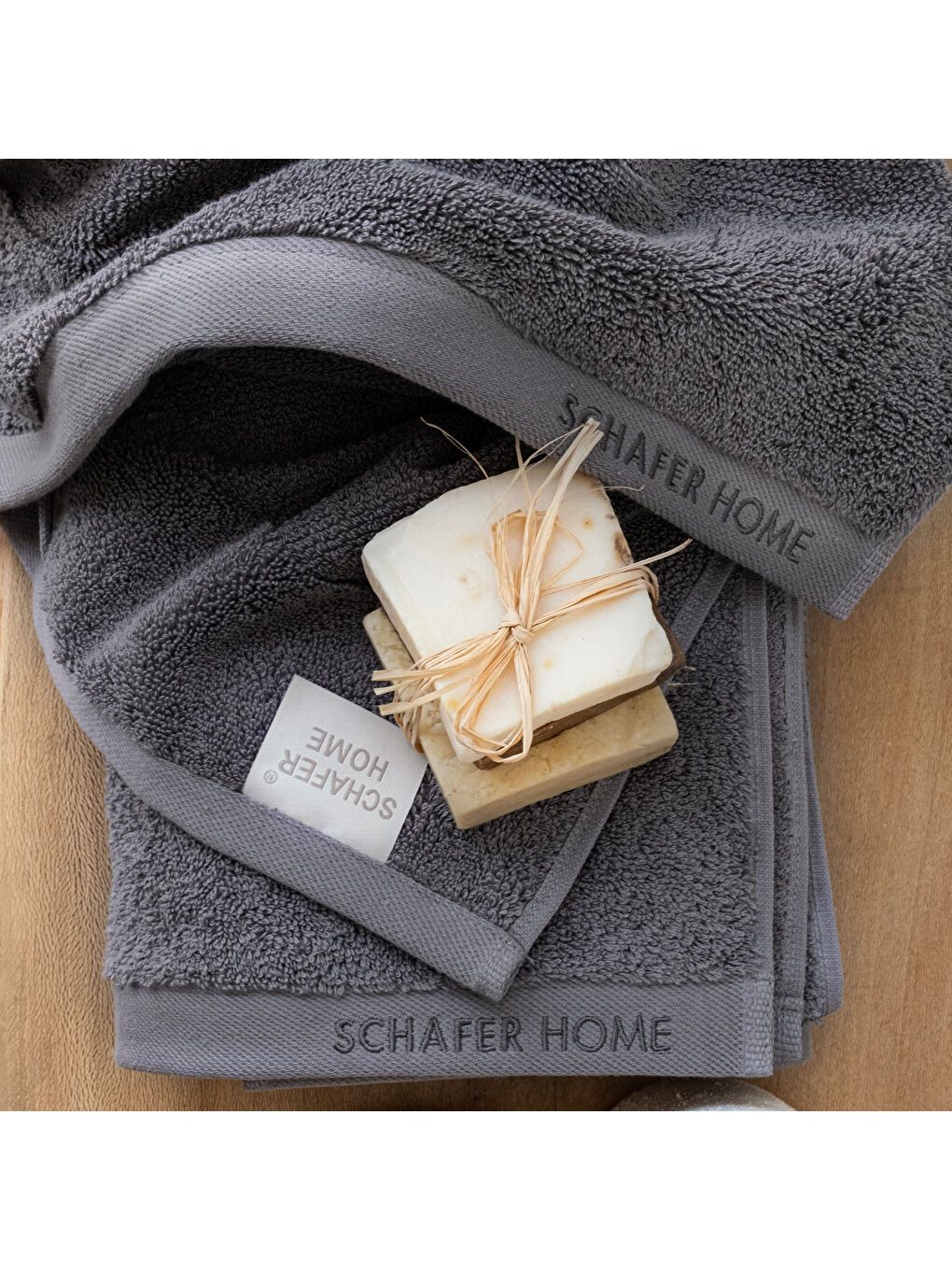 Home Soft Touch Havlu 70x140 Cm-Antrasit-4