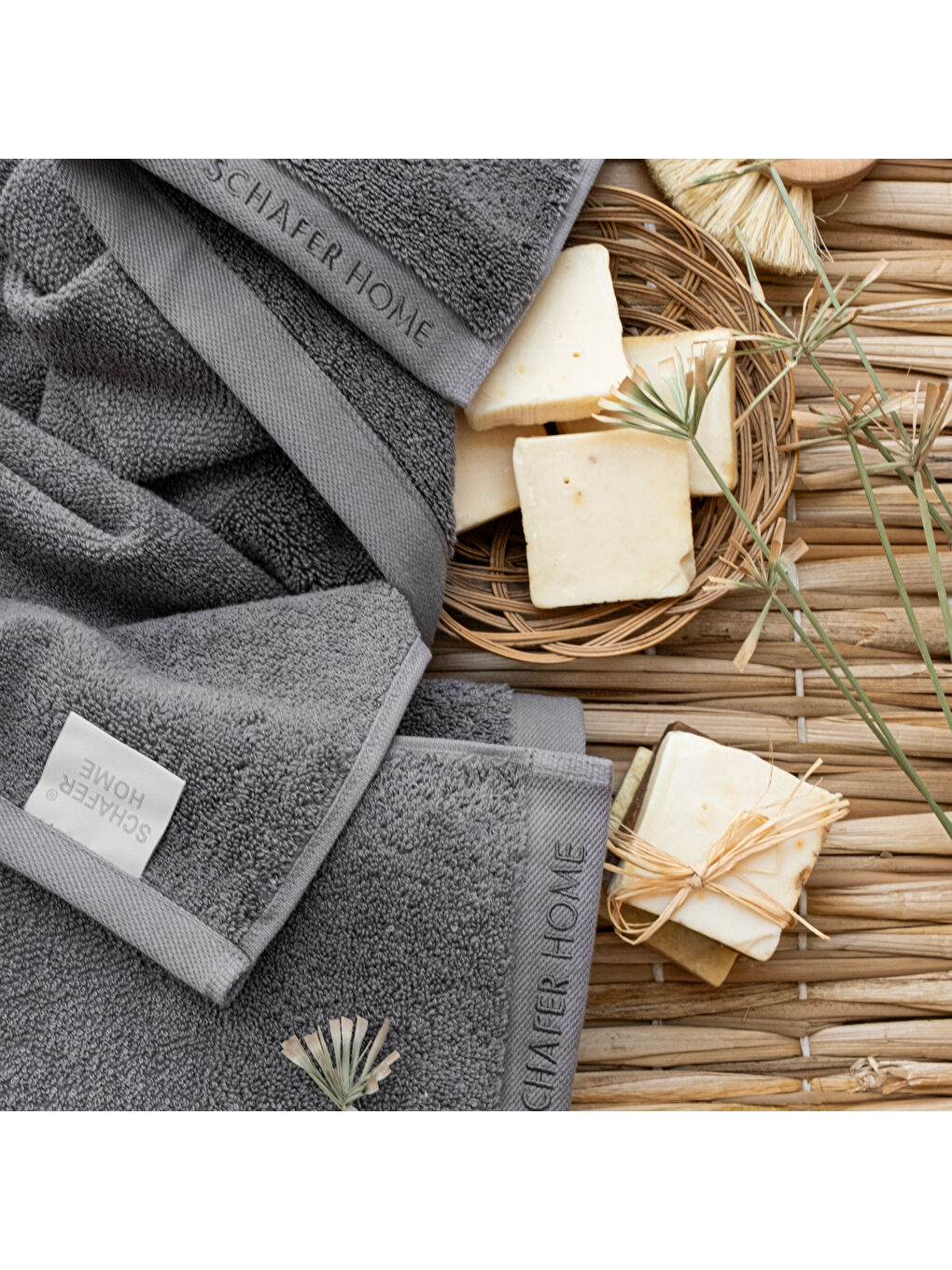 Home Soft Touch Havlu 70x140 Cm-Antrasit-6