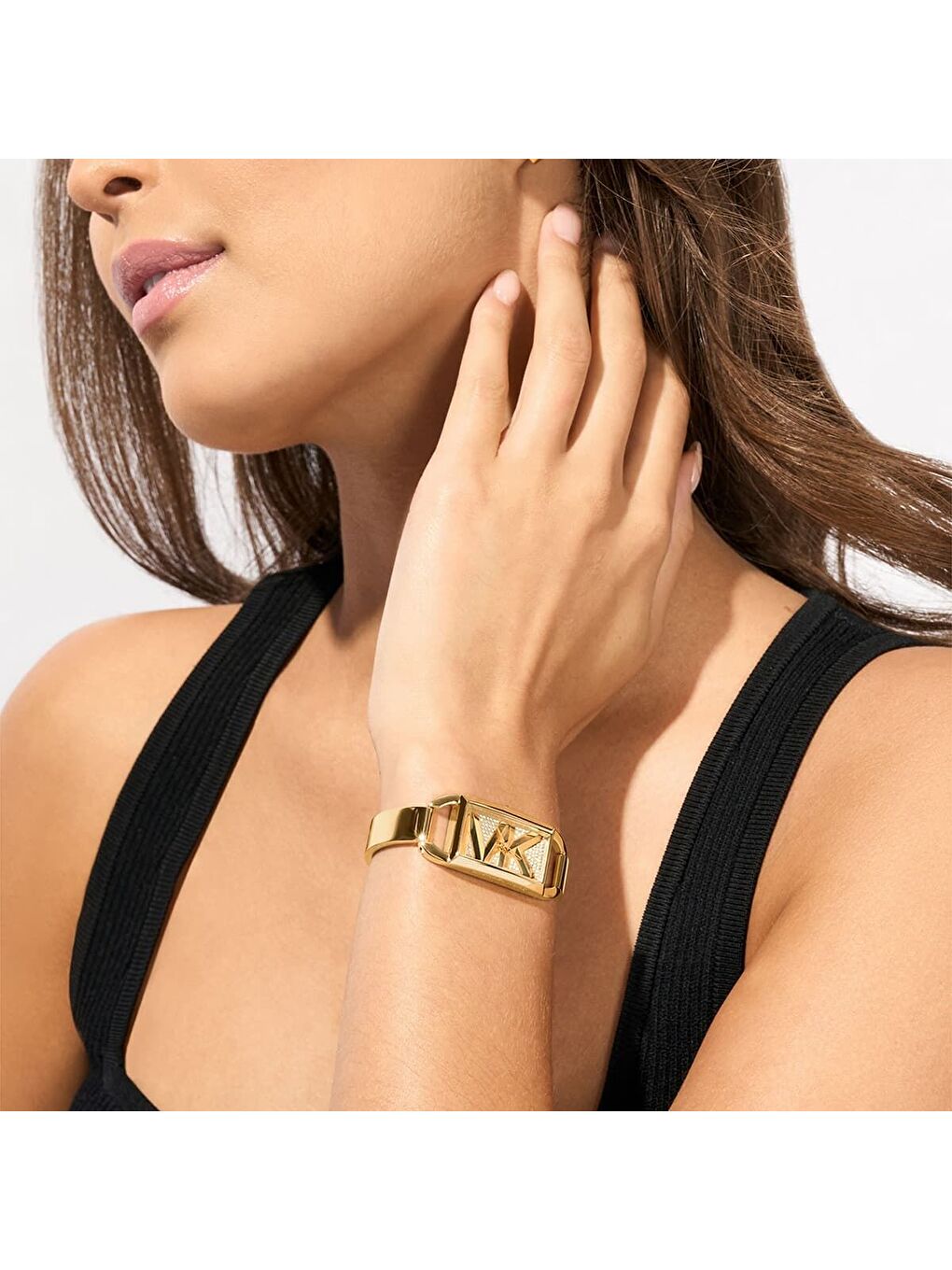 Sarı MK4840 Kadın Kol Saati-3