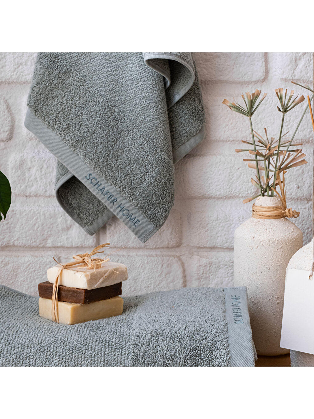 Home Soft Touch Havlu 70X140 Cm-Yeşil-4