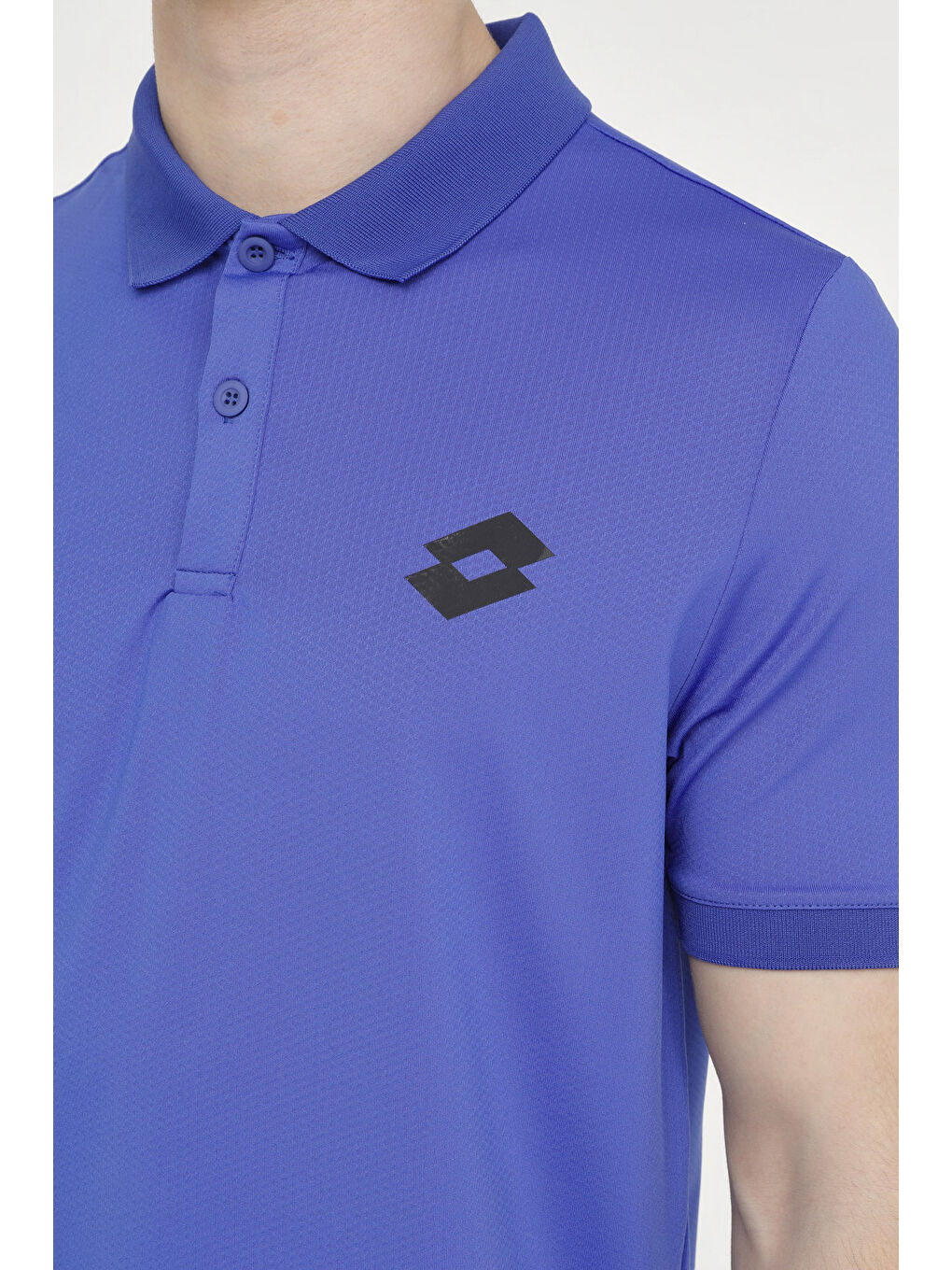 LOTTO Mavi M-TANAMI POLO T-SH 4FX Saks Erkek Kısa Kol T-Shirt - 3