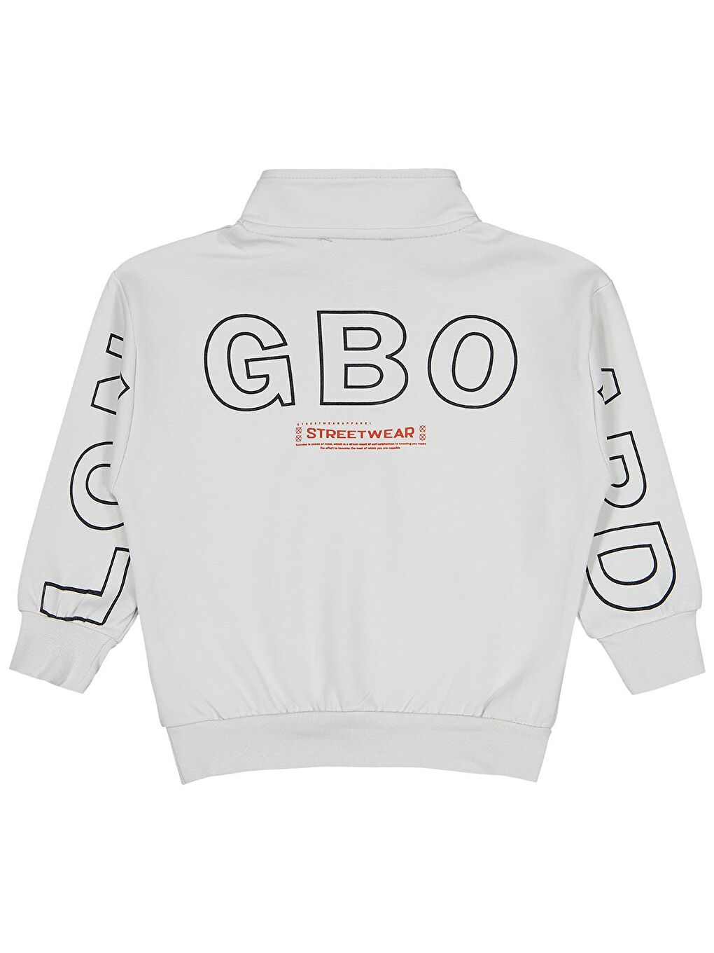 Boys Longboard Baskılı 2-5 Yaş Sweatshirt - Gri 2-3 Yaş-2