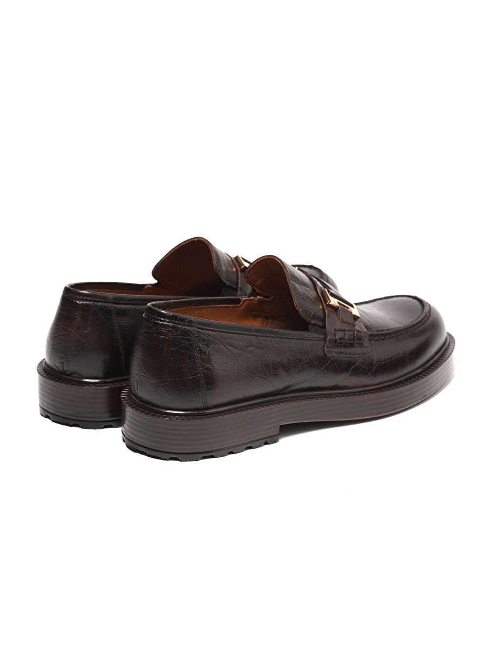 Kahverengi Erkek Oxford ( Klasik) KA-26Y-C26011 May MUNIH Shoe-4