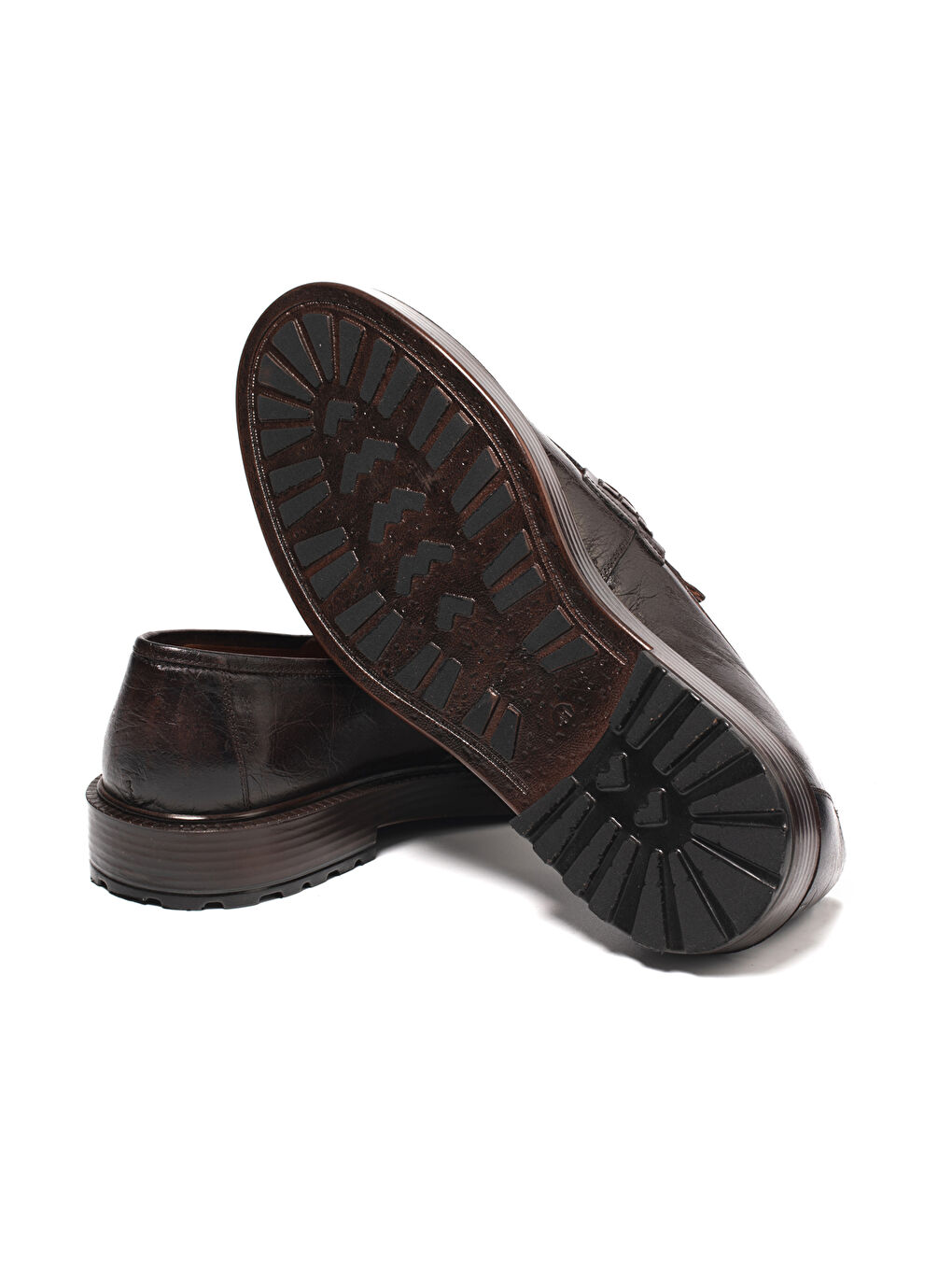 Kahverengi Erkek Oxford ( Klasik) KA-26Y-C26011 May MUNIH Shoe-5