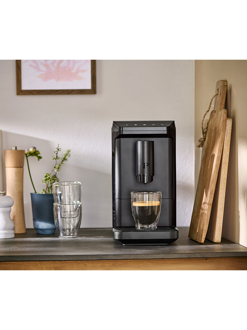 Esperto Mini Tam Otomatik Kahve Makinesi, Black-3