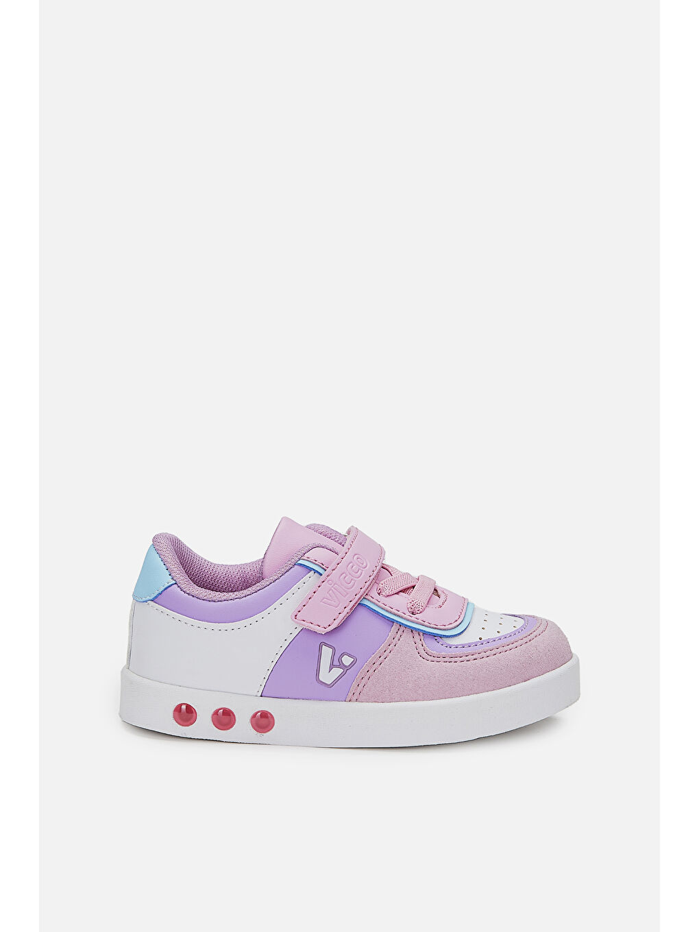 Vicco Pembe Sam Işıklı Kız Çocuk Pembe Sneaker